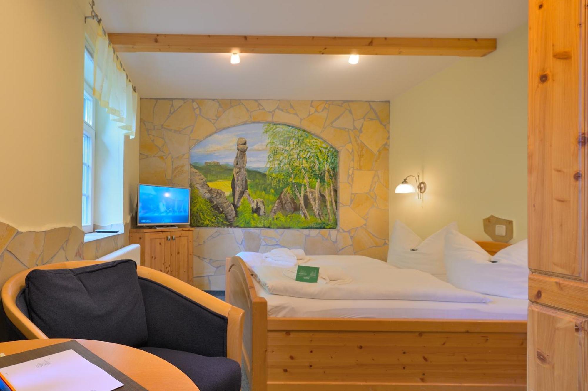 Gasthof Ungerberg Neustadt in Sachsen Kültér fotó